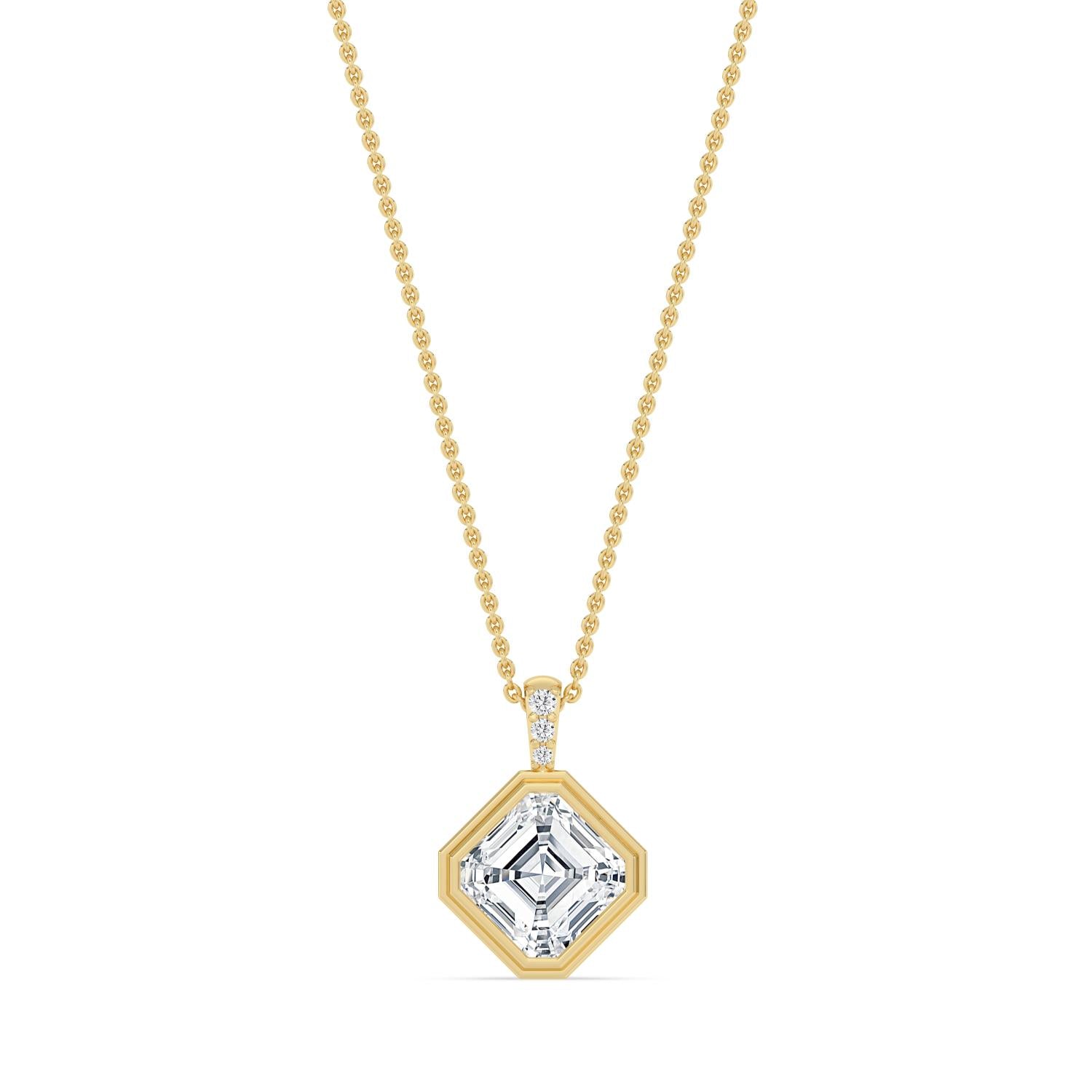 10K Yellow Gold Lab Grown Diamond PENDANT 2.03 ctw P32686ASS-2