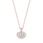 10K Rose Gold Lab Grown Diamond PENDANT 2.00 ctw P32687OV-2