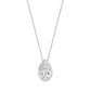 10K White Gold Lab Grown Diamond PENDANT 2.00 ctw P32689PE-2