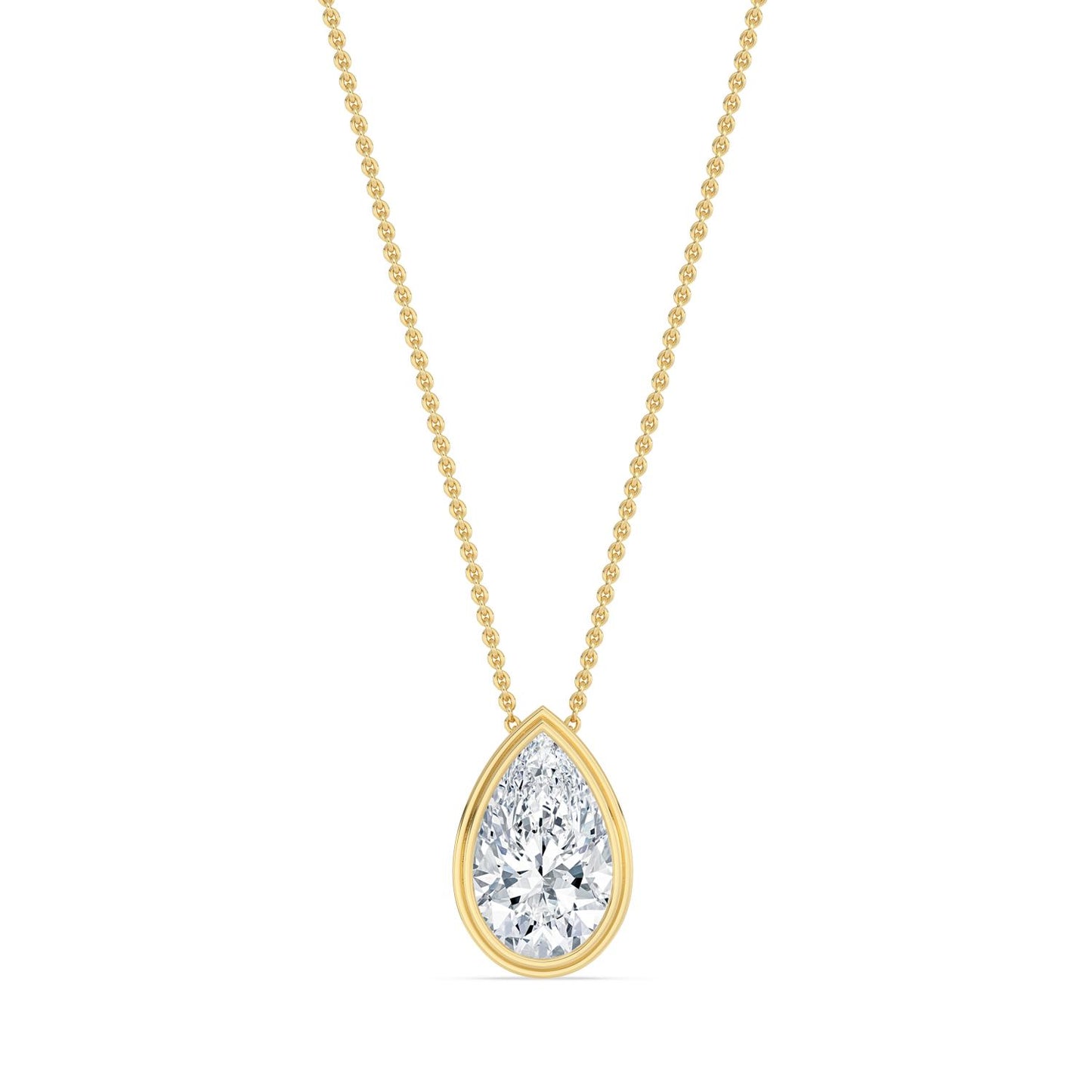 10K Yellow Gold Lab Grown Diamond PENDANT 2.00 ctw P32689PE-2