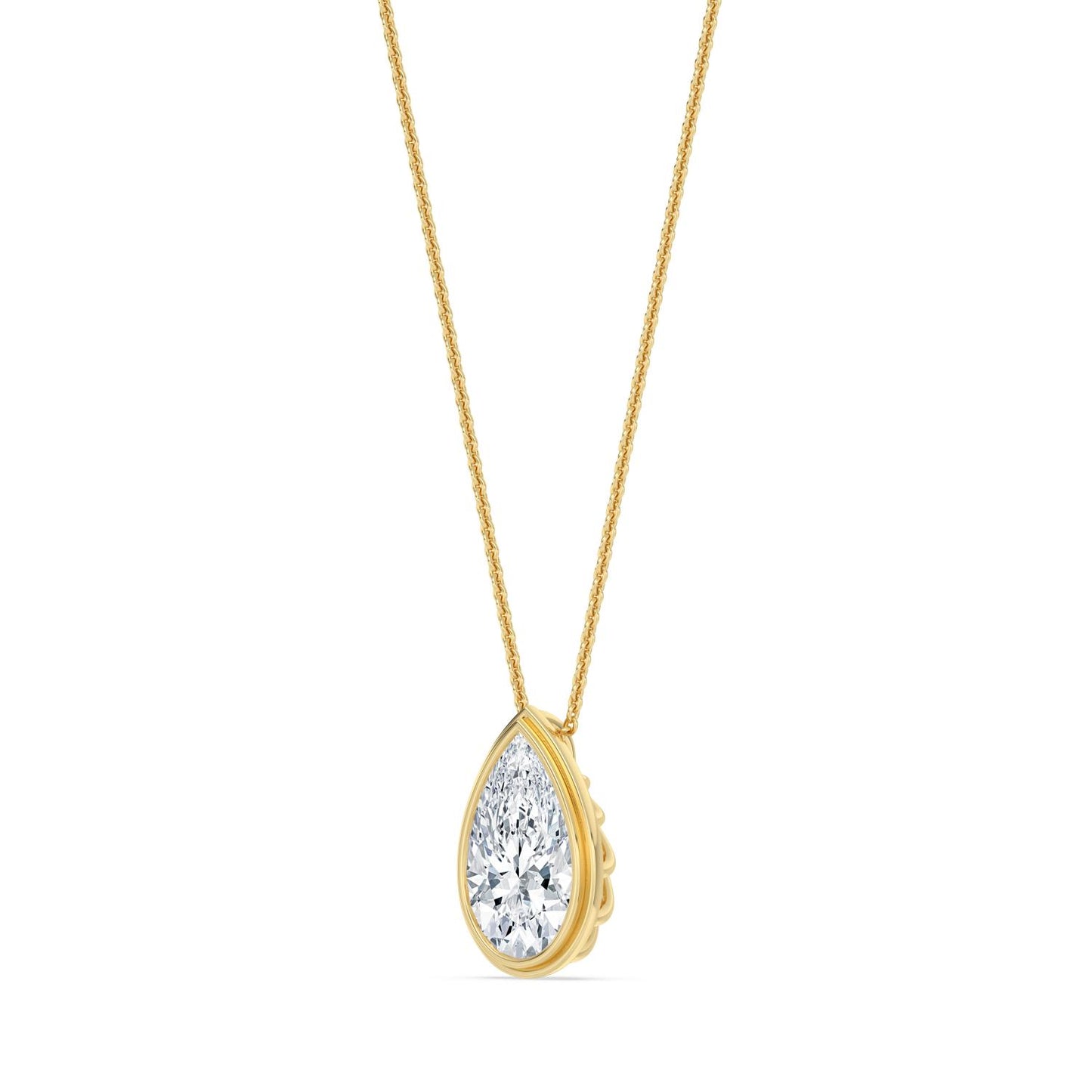 10K Yellow Gold Lab Grown Diamond PENDANT 2.00 ctw P32689PE-2