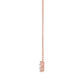 9K Rose Gold Lab Grown Diamond PENDANT 1.09 ctw P32697-1
