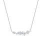 9K White Gold Lab Grown Diamond PENDANT 1.09 ctw P32697-1
