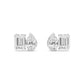 9K White Gold Lab Grown Diamond EARRINGS 2.32 ctw PSE210112EMPE-2.33CT