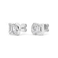 9K White Gold Lab Grown Diamond EARRINGS 2.32 ctw PSE210112EMPE-2.33CT