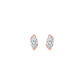 9K Rose Gold Lab Grown Diamond EARRINGS 1.41 ctw PSE210197MQ-1.50CT