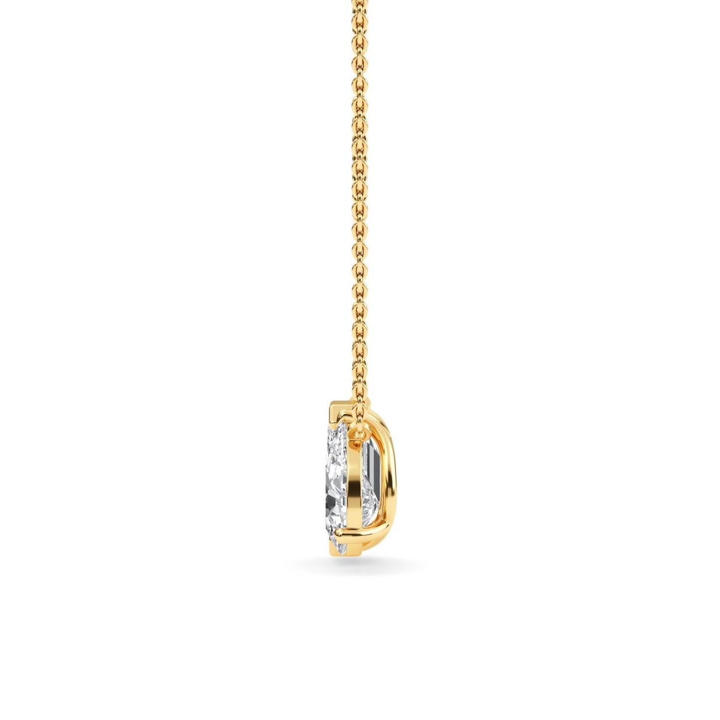 9K Yellow Gold Lab Grown Diamond PENDENT SET 3.04 ctw PSP210114EMPE-3