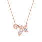 9K Rose Gold Lab Grown Diamond PENDANT 0.68 ctw PSP210148-0.63CT