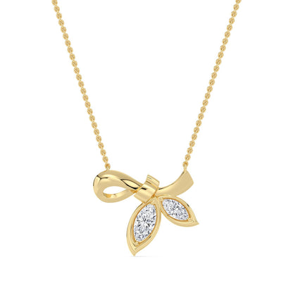 9K Yellow Gold Lab Grown Diamond PENDANT 0.68 ctw PSP210148-0.63CT