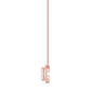 9K Rose Gold Lab Grown Diamond PENDANT 1.61 ctw PSP210206EM-1.50CT