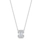 9K White Gold Lab Grown Diamond PENDANT 1.61 ctw PSP210206EM-1.50CT