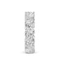 9k White Gold 7 ct. tw. Emerald Cut Lab Grown Diamond Eternity Band R19725