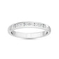 9k White Gold 0.15 ct. tw. Lab Grown Diamond Stackable Diamond Ring R54536-0.15CT