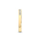 9K Yellow Gold 0.15 ct. tw. Lab Grown Diamond Stackable Diamond Ring R54536-0.15CT