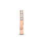 9k Rose Gold 0.30 ct. tw. Lab Grown Diamond Stackable Diamond Ring R54538-0.33CT