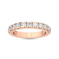 9K Rose Gold Lab Grown Diamond RING 1.00 ctw R54547BND-1