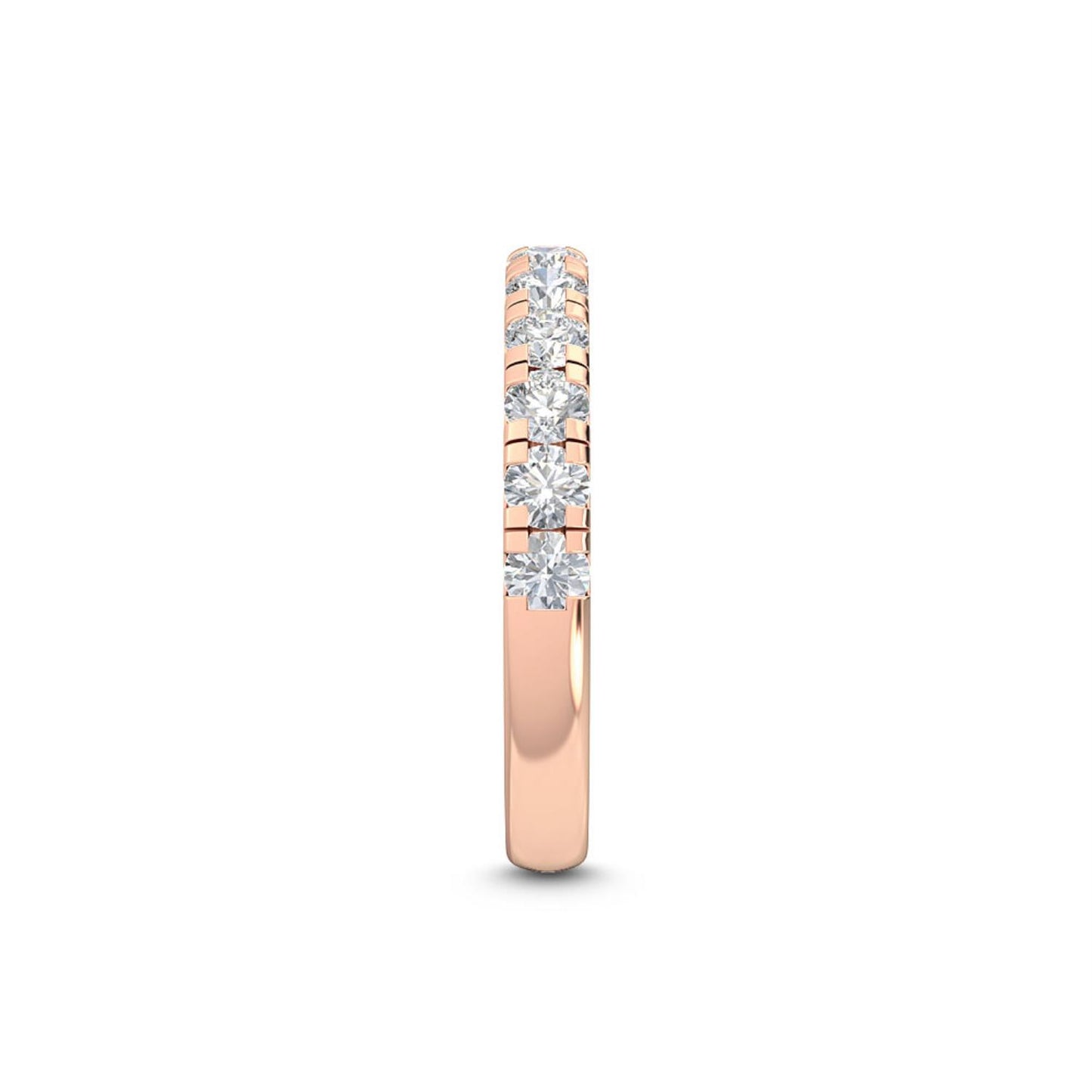9K Rose Gold Lab Grown Diamond RING 1.00 ctw R54547BND-1
