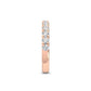 9K Rose Gold Lab Grown Diamond RING 1.00 ctw R54547BND-1