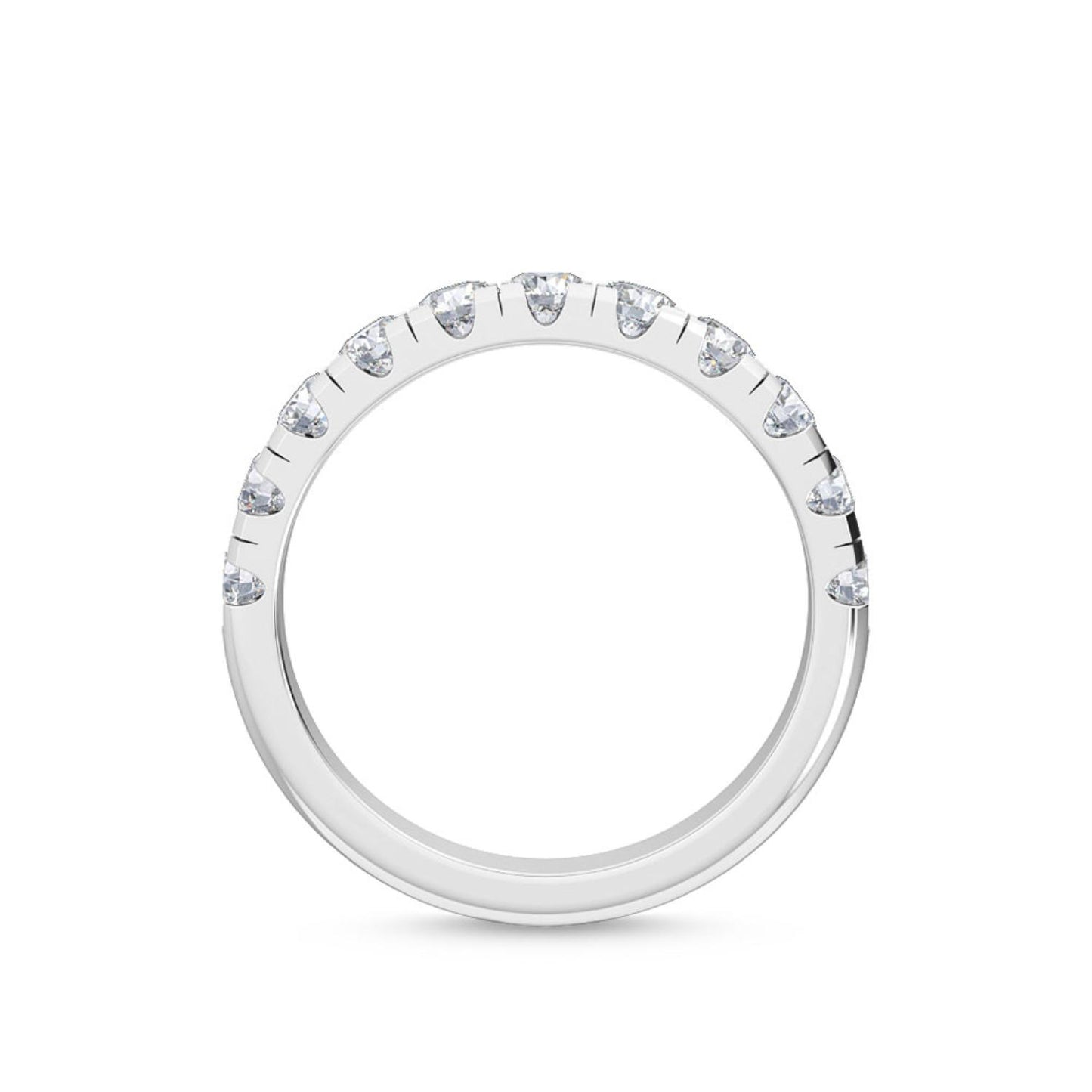 9K White Gold Lab Grown Diamond RING 1.00 ctw R54547BND-1