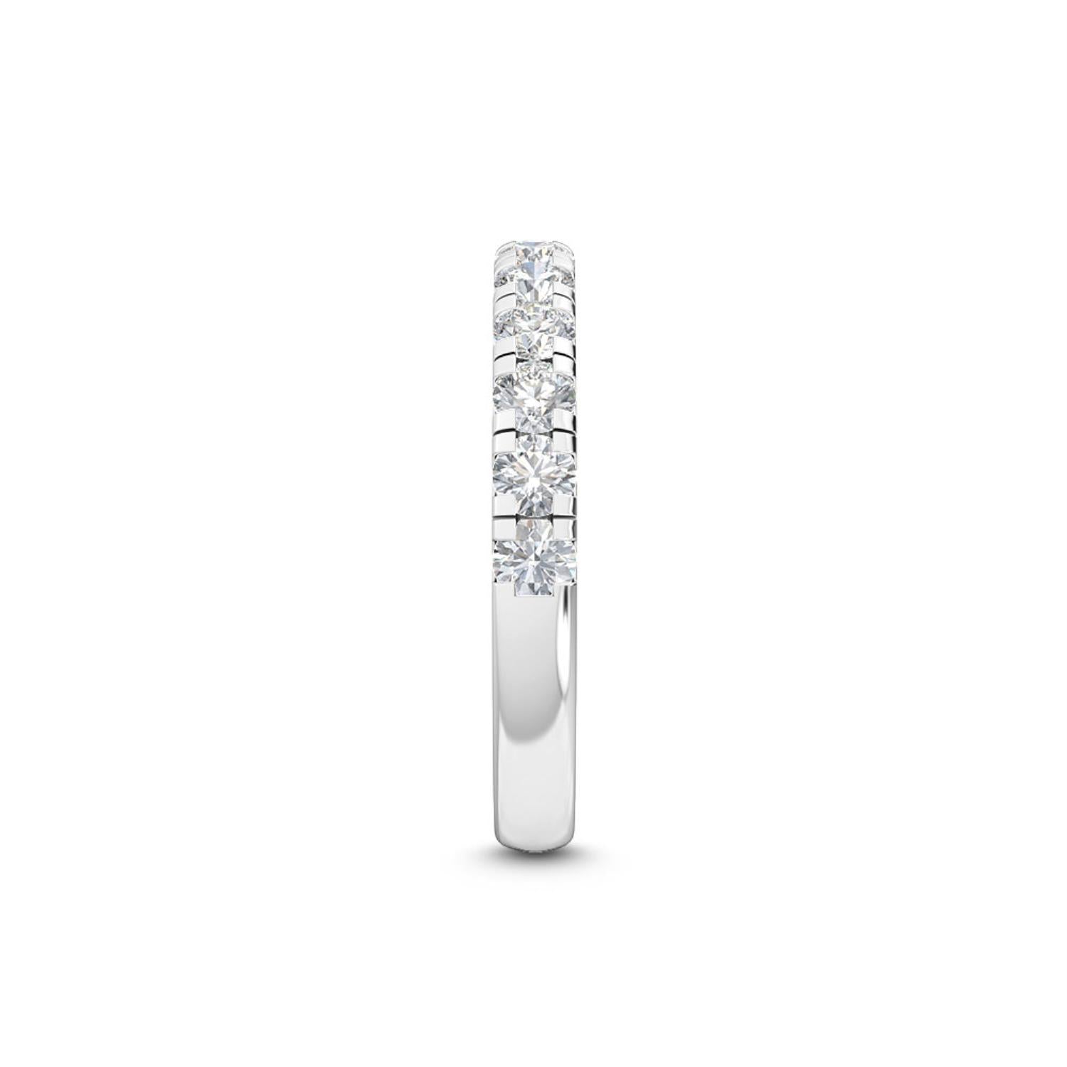 9K White Gold Lab Grown Diamond RING 1.00 ctw R54547BND-1