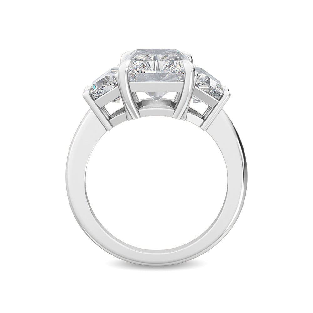 10K White Gold Lab Grown Diamond Engagement Ring 5.67 ctw R56045