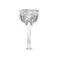 10K White Gold Lab Grown Diamond Engagement Ring 5.67 ctw R56045