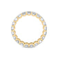 9K Yellow Gold 5 ct. tw. Emerald Cut Lab Grown Diamond Eternity Band R56076C