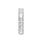 9K Yellow Gold 5 ct. tw. Emerald Cut Lab Grown Diamond Eternity Band R56076C