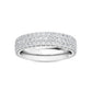 9k White Gold Lab Grown Diamond Stackable Ring 1.35 ctw R56598-1.25CT