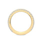 9K Yellow Gold Lab Grown Diamond Stackable Ring 1.35 ctw R56598-1.25CT