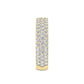 9K Yellow Gold Lab Grown Diamond Stackable Ring 1.35 ctw R56598-1.25CT
