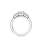 10K White Gold Lab Grown Diamond Engagement Ring 2.04 ctw R56604-1