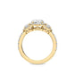 10K Yellow Gold Lab Grown Diamond Engagement Ring 2.04 ctw R56604-1