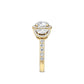 10K Yellow Gold Lab Grown Diamond Engagement Ring 2.04 ctw R56604-1