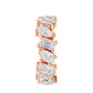 9k Rose Gold 4.24 ct. tw. White Lab Grown Diamond Eternity Band R56756-4B