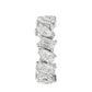 9k White Gold 4.24 ct. tw. White Lab Grown Diamond Eternity Band R56756-4B