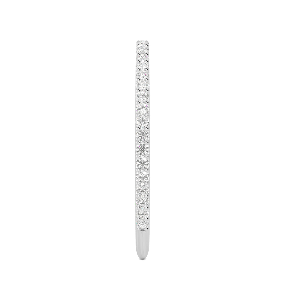 9k White Gold Lab Grown Diamond Stackable Ring 0.23 ctw R56957