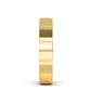 9K Yellow Gold Princess Cut Lab Grown Diamond Mens Band 0.62 ctw R57382