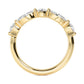 9K Yellow Gold Lab Grown Diamond Stackable Ring 1.01 ctw R57480-1