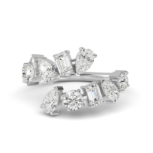 9K White Gold Lab Grown Diamond RING 2.15 ctw R57482
