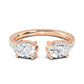9K Rose Gold Lab Grown Diamond RING 1.27 ctw R57544-1.25CT