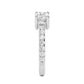9K White Gold Lab Grown Diamond RING 1.27 ctw R57544-1.25CT