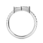 9K White Gold Lab Grown Diamond RING 1.06 ctw R57559