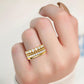 9K Yellow Gold Lab Grown Diamond RING 1.67 ctw R57592-1.63CT