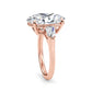 10K Rose Gold Lab Grown Diamond Engagement Ring 7.88 ctw R57955OV-7.15CT