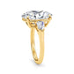 10K Yellow Gold Lab Grown Diamond Engagement Ring 7.88 ctw R57955OV-7.15CT