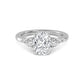 10K White Gold Lab Grown Diamond Engagement Ring 2 ctw R59122