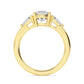 10K Yellow Gold Lab Grown Diamond Engagement Ring 2 ctw R59122