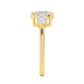 10K Yellow Gold Lab Grown Diamond Engagement Ring 2 ctw R59122