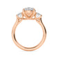 10K Rose Gold Lab Grown Diamond Engagement Ring 3 ctw R59226OV-3